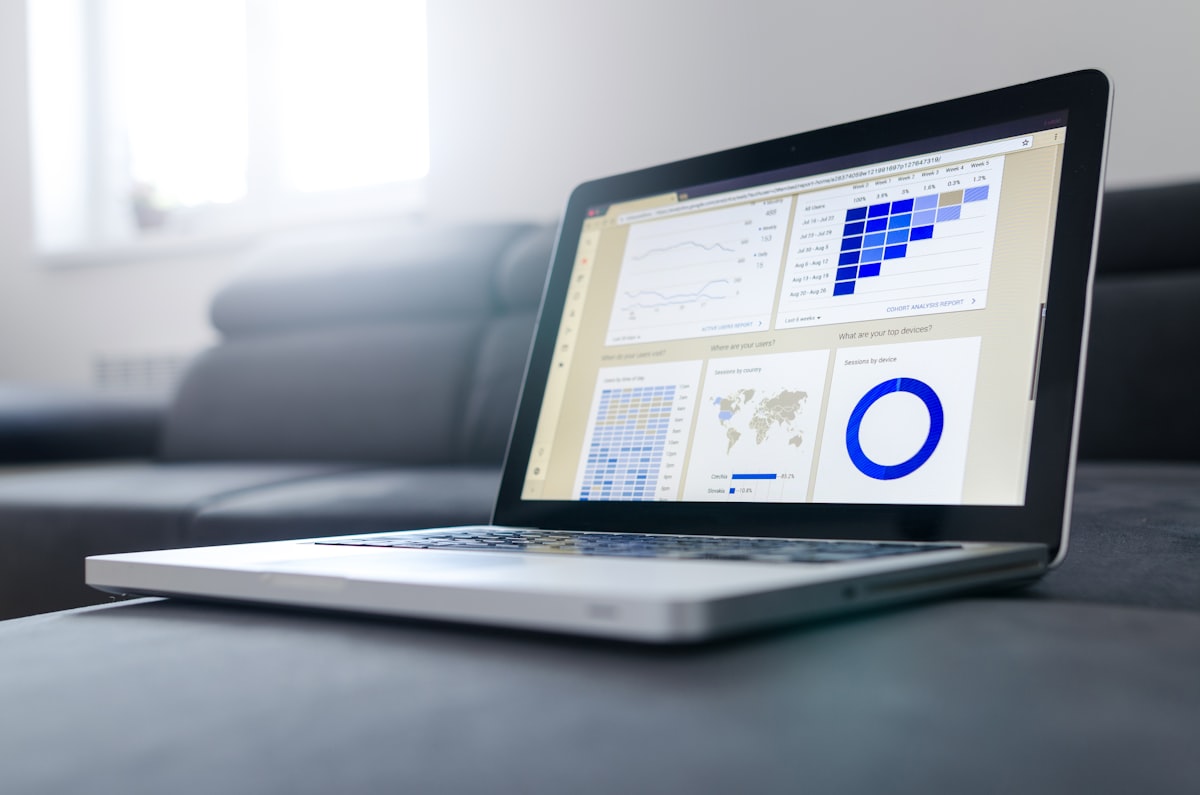 Data dashboard representing CDP climate disclosure reporting and scoring mistakes to avoid